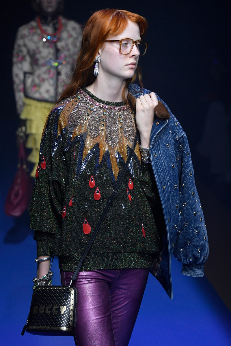 Illustration for article titled Barb From Stranger Things Is Gucci's Gaudy New Inspiration